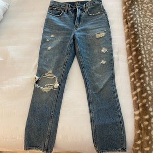 Abercrombie and Fitch Mom Jeans